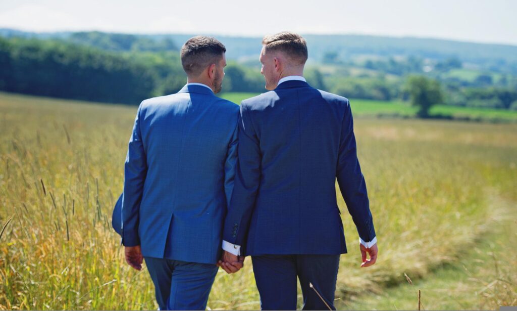 Spring gay wedding ideas