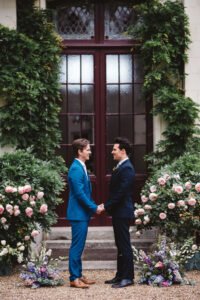 IdoinBlueChateau Challain gay wedding 200x300