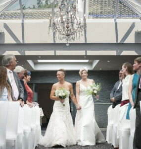 Same Sex Lesbian Gay Friendly Weddings Civil Ceremony Venue West Sussex near Brighton scaled 1 285x300