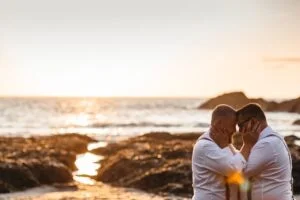 Wedding Photographer Devon Freckle Photography Gay Wedding at Tunnels Beaches 068 1 300x200