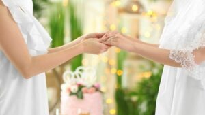 Lesbian wedding