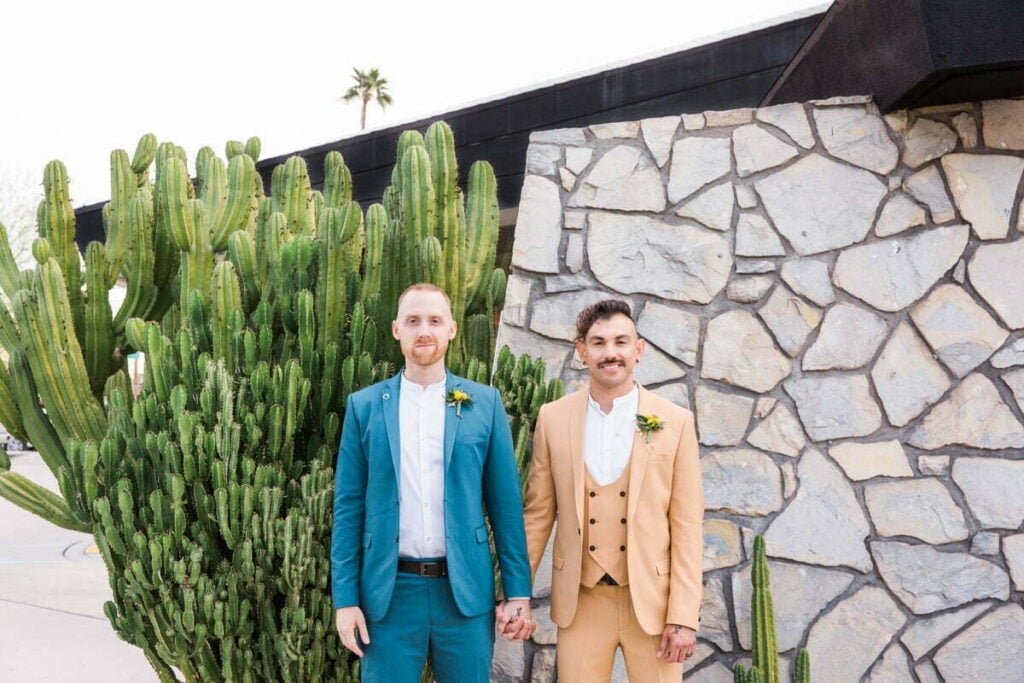Gay wedding Palm Springs