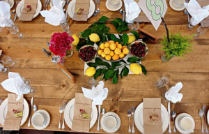 Table Setting at Old Town Farm 300x192
