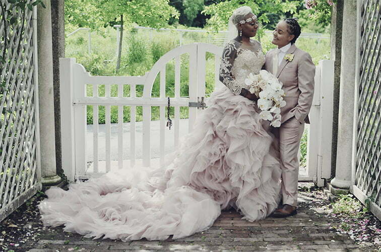 lesbian wedding New York