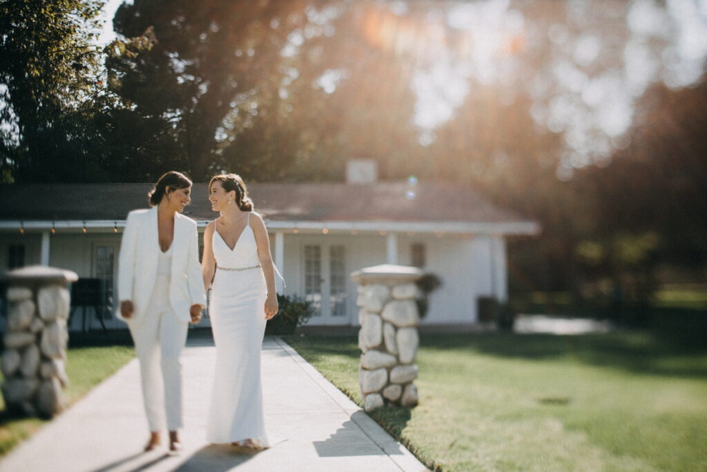 lesbian wedding in Los Angeles