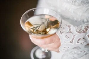 BrideHoldingRosemaryMartini 300x200