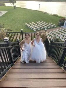bride and bridesmaid scaled 1 225x300