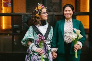 nonbinary queer nyc soho housing works bookstore wedding 210 300x200