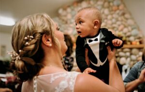 Oh baby and beauriful bride 300x191