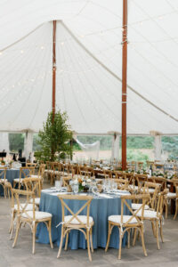 mf k engel tent blue linen 200x300